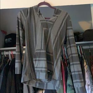 Vans poncho style pullover tee